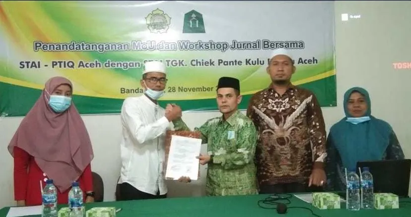 STAI-PTIQ Aceh, STISNU Aceh, dan STAI Tgk Chik Pante Kulu Gelar Workshop Bersama